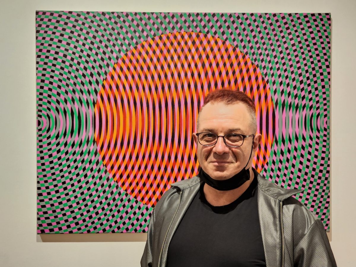 John Aslanidis exhibition ‘Sonic Network no. 20’ at Metro Gallery – closes 21 May 2022.