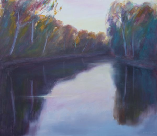 21. Late Afternoon, The Yarra at Templestowe - 107 x 122 cm