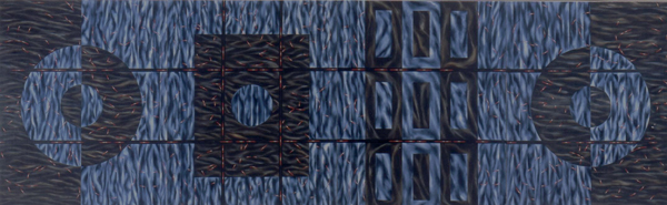 Alternation network 150 x 600cm