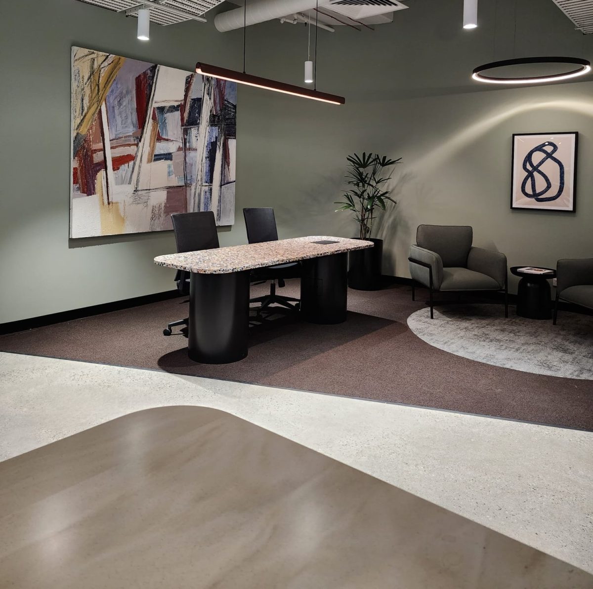 Docklands office space enhanced with six beautiful Australian artworks