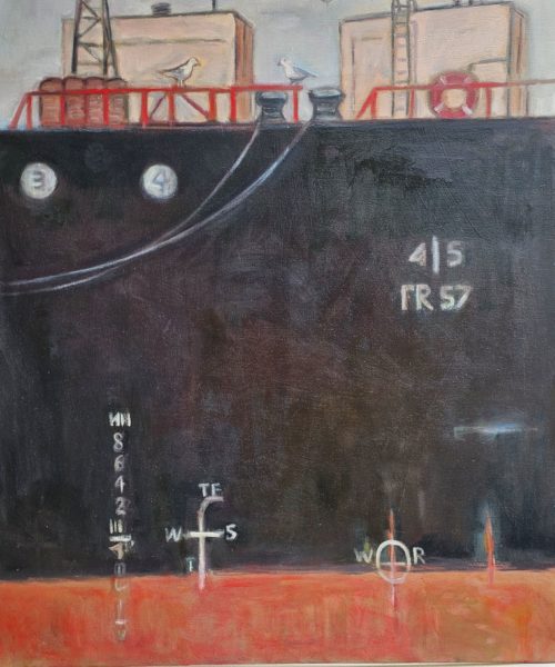 Next in Line - 113 x 95 cm 2016 oil on canvas