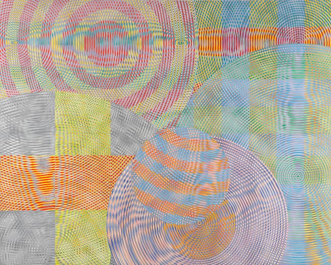Sonic network no.3  244 x 305 cm