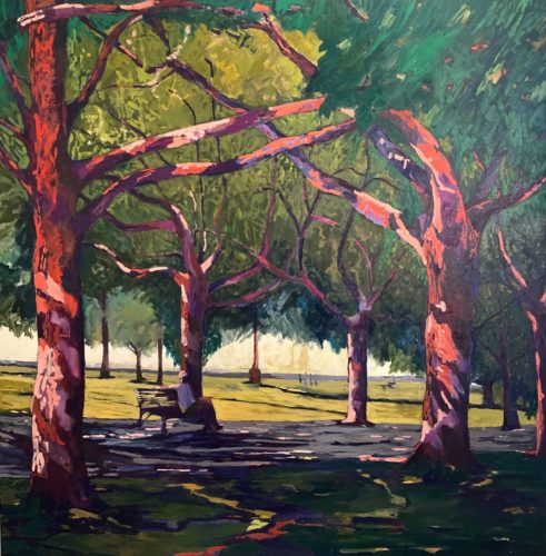 At Fawkner Park